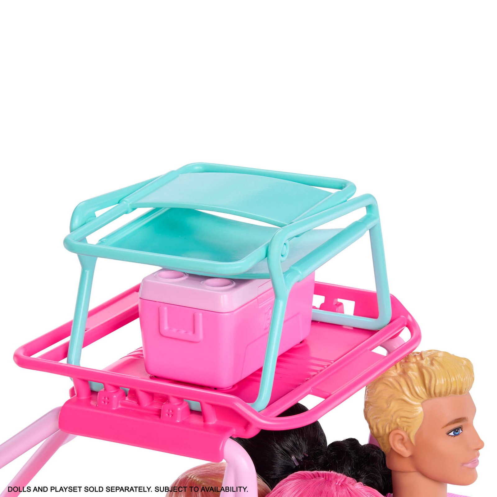 BARBIE MYSTERIES BEACH BUGGY paplūdimio automobilis (JFV68) – papildomas vaizdas 5
