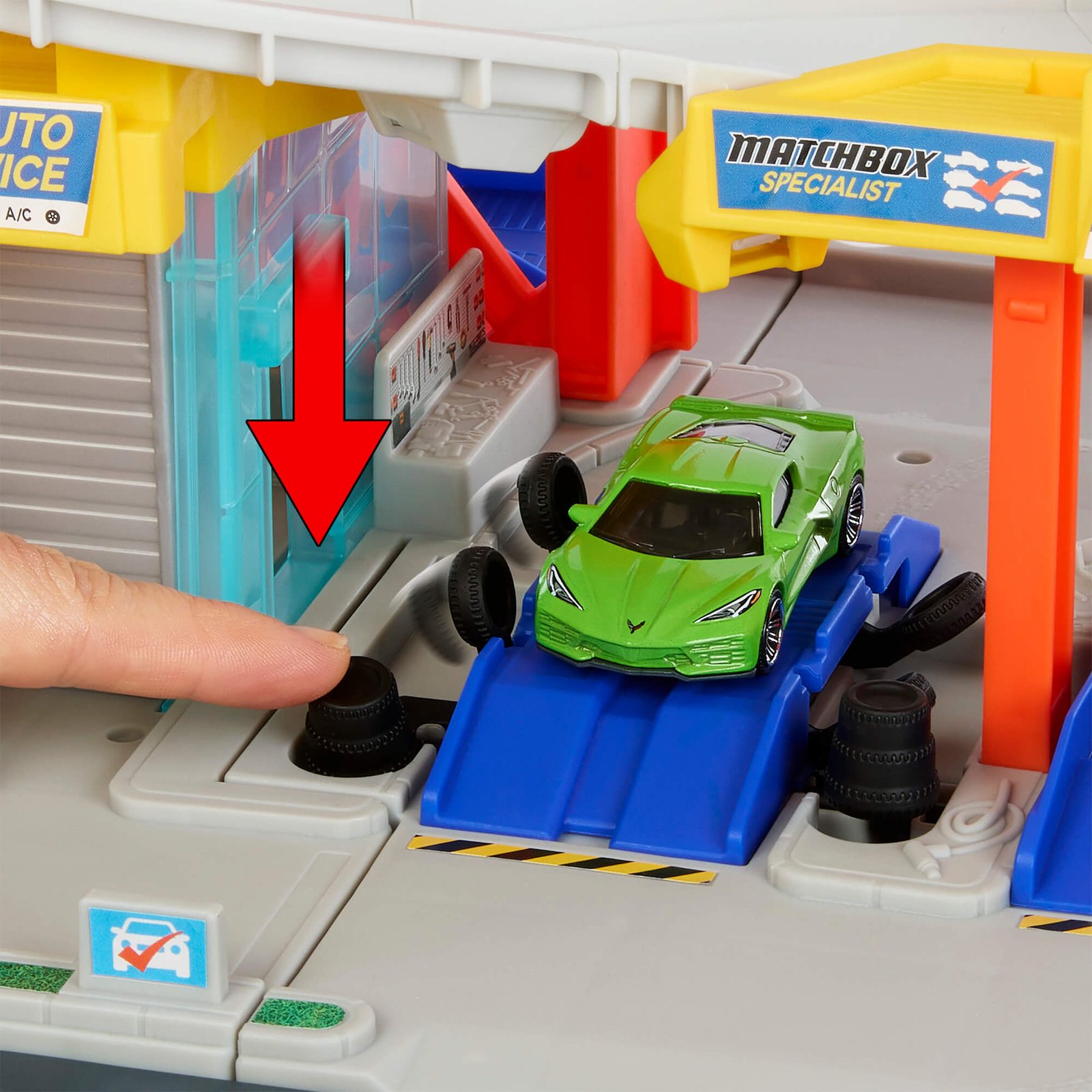 MATCHBOX tunelinė automobilių plovykla (JGB68) – papildomas vaizdas 4