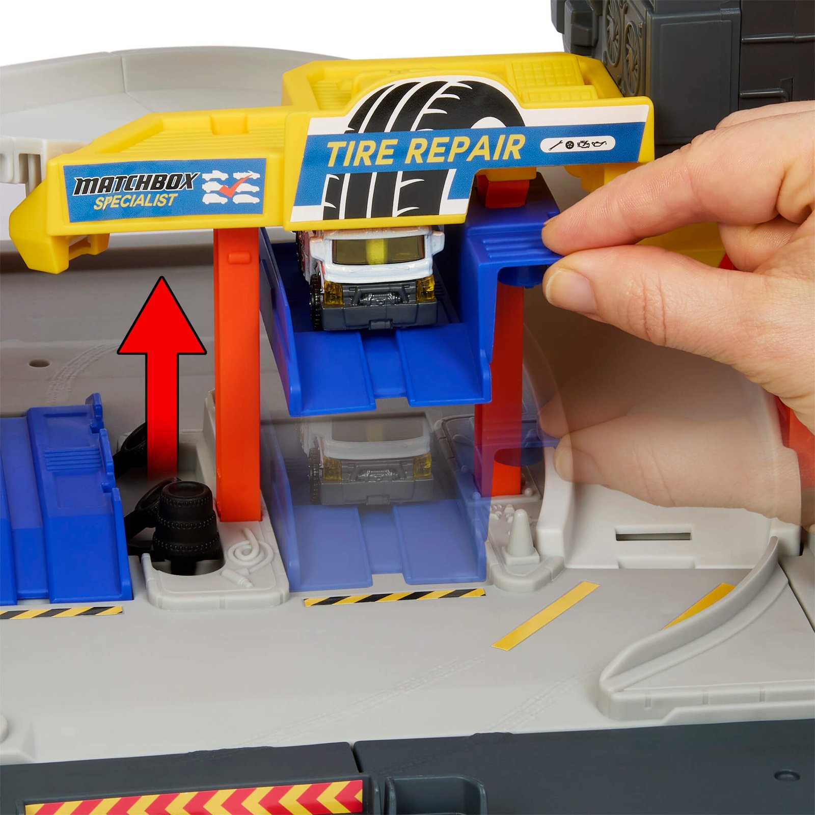 MATCHBOX tunelinė automobilių plovykla (JGB68) – papildomas vaizdas 6