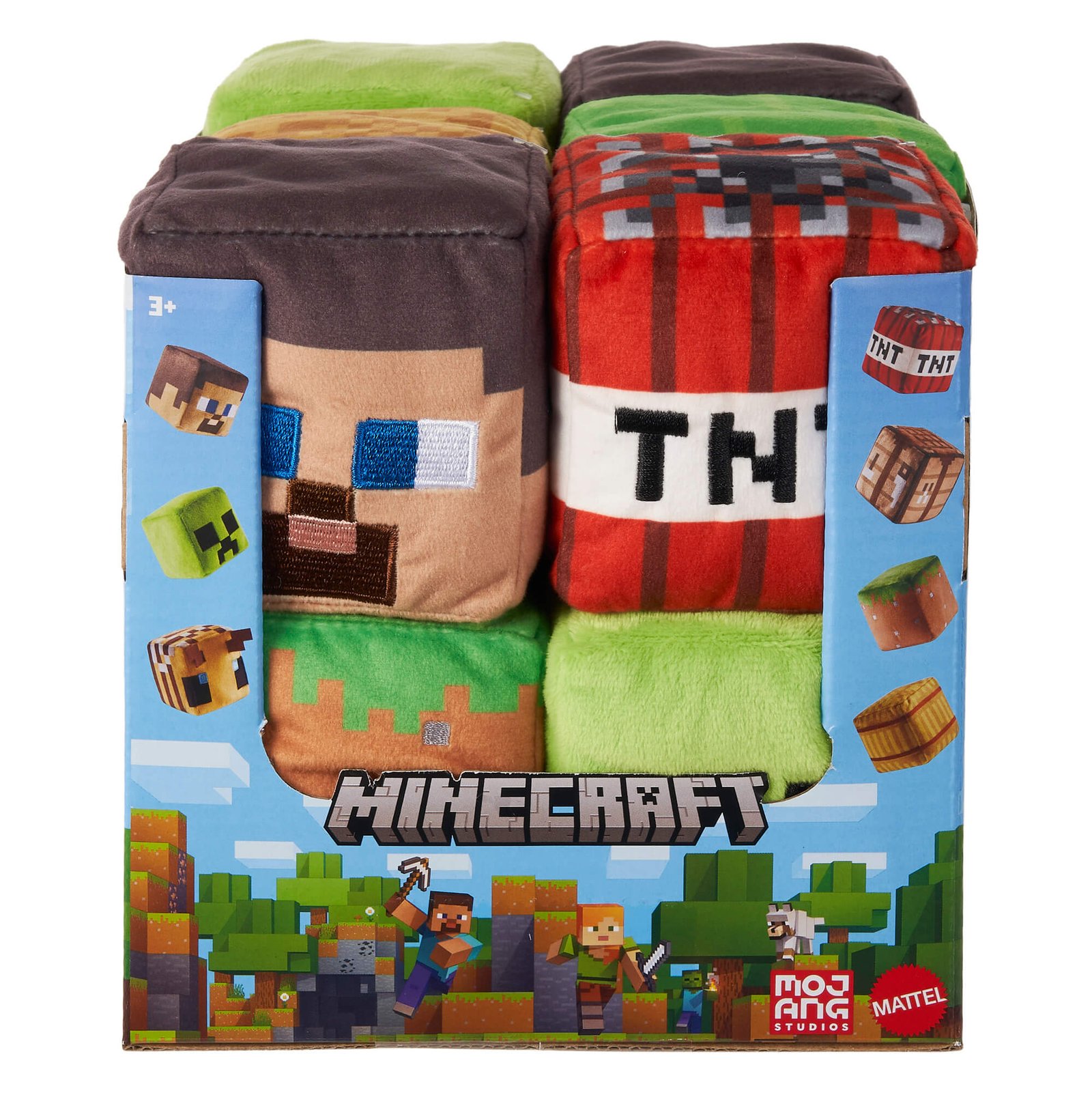 MINECRAFT pliušinis žaislas – kubas (JGR74) – papildomas vaizdas 1