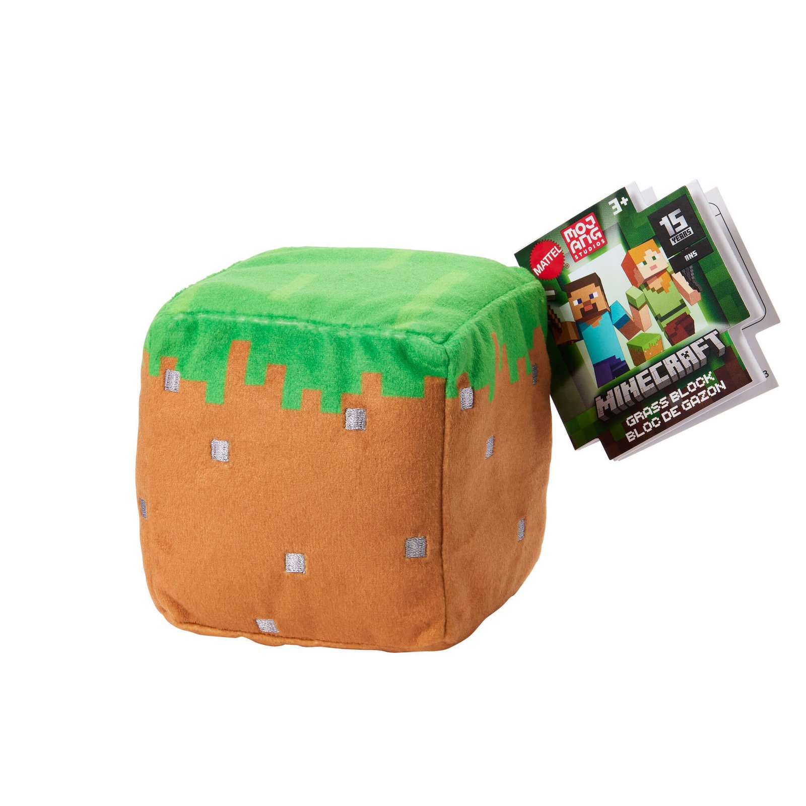 MINECRAFT pliušinis žaislas – kubas (JGR74) – papildomas vaizdas 2