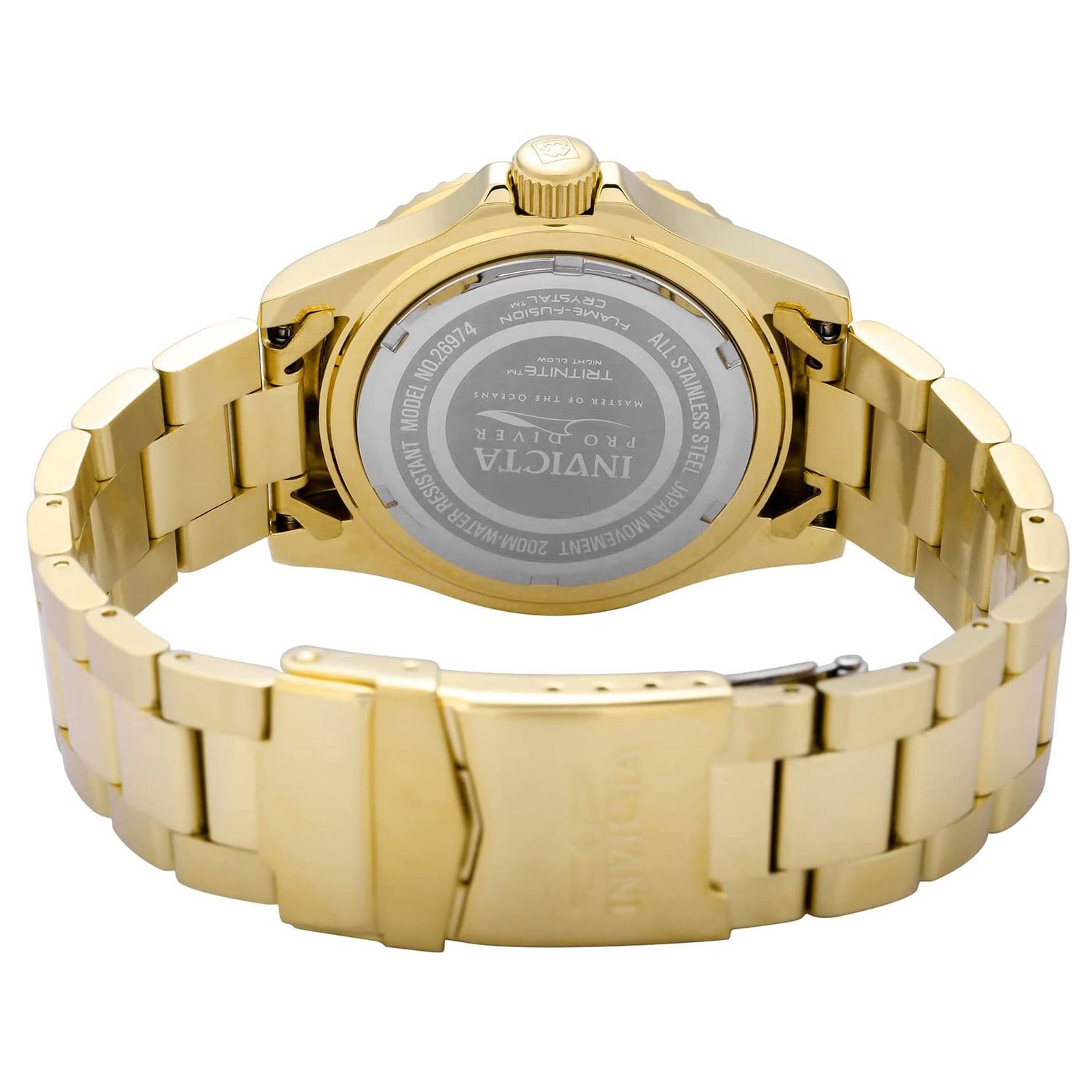 Vyriškas laikrodis INVICTA PRO DIVER 26974 – WR200, korpusas 40 mm – 4
