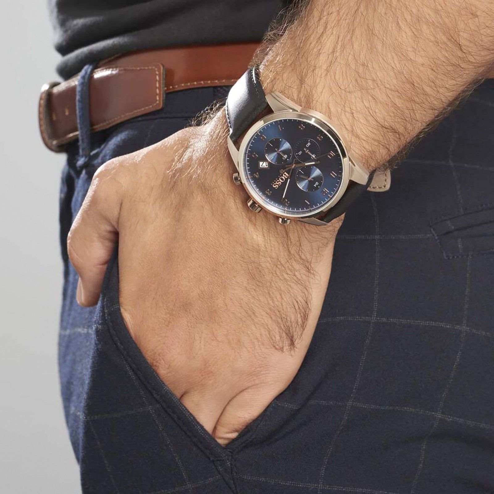 Vyriškas laikrodis HUGO BOSS 1513783 – SKYMASTER – 4