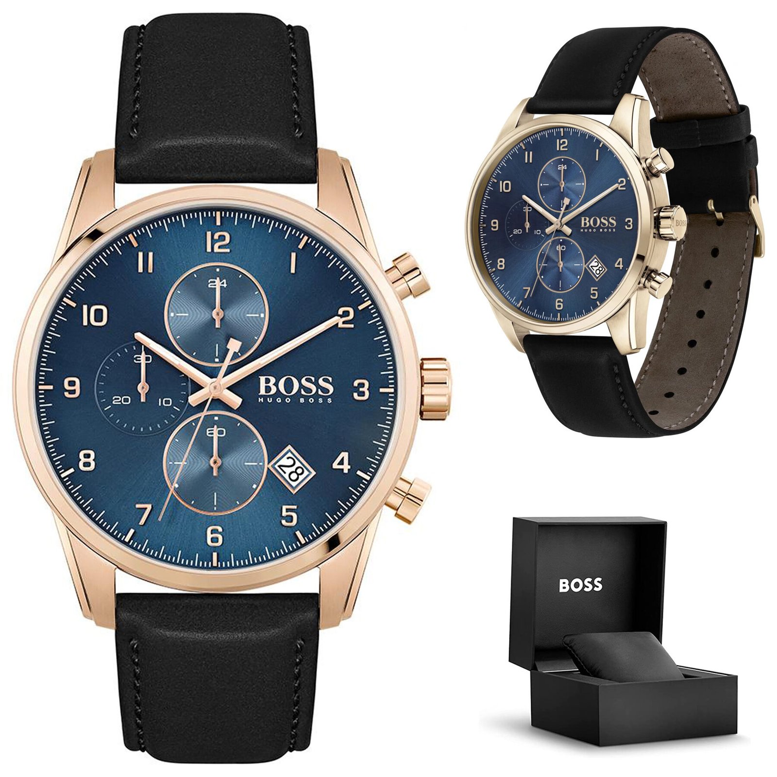 Vyriškas laikrodis HUGO BOSS 1513783 – SKYMASTER – 8