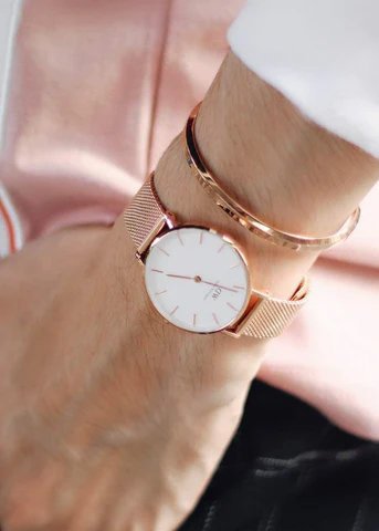 Moteriškas laikrodis DANIEL WELLINGTON DW00100305 – PETITE MELROSE 36 mm – 5