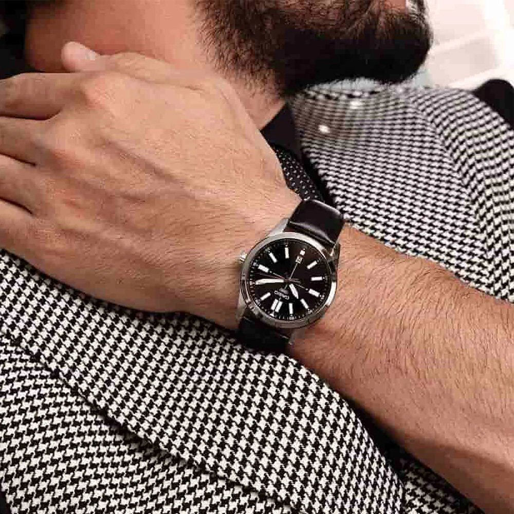 CASIO VYRIŠKAS LAIKRODIS MTP-VD02L-1EUDF (zd170a) + DĖŽUTĖ - Image 6