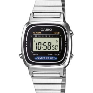 CASIO VINTAGE LA670WA-1D MOTERŲ LAIKRODIS (zd597c) + DĖŽUTĖ