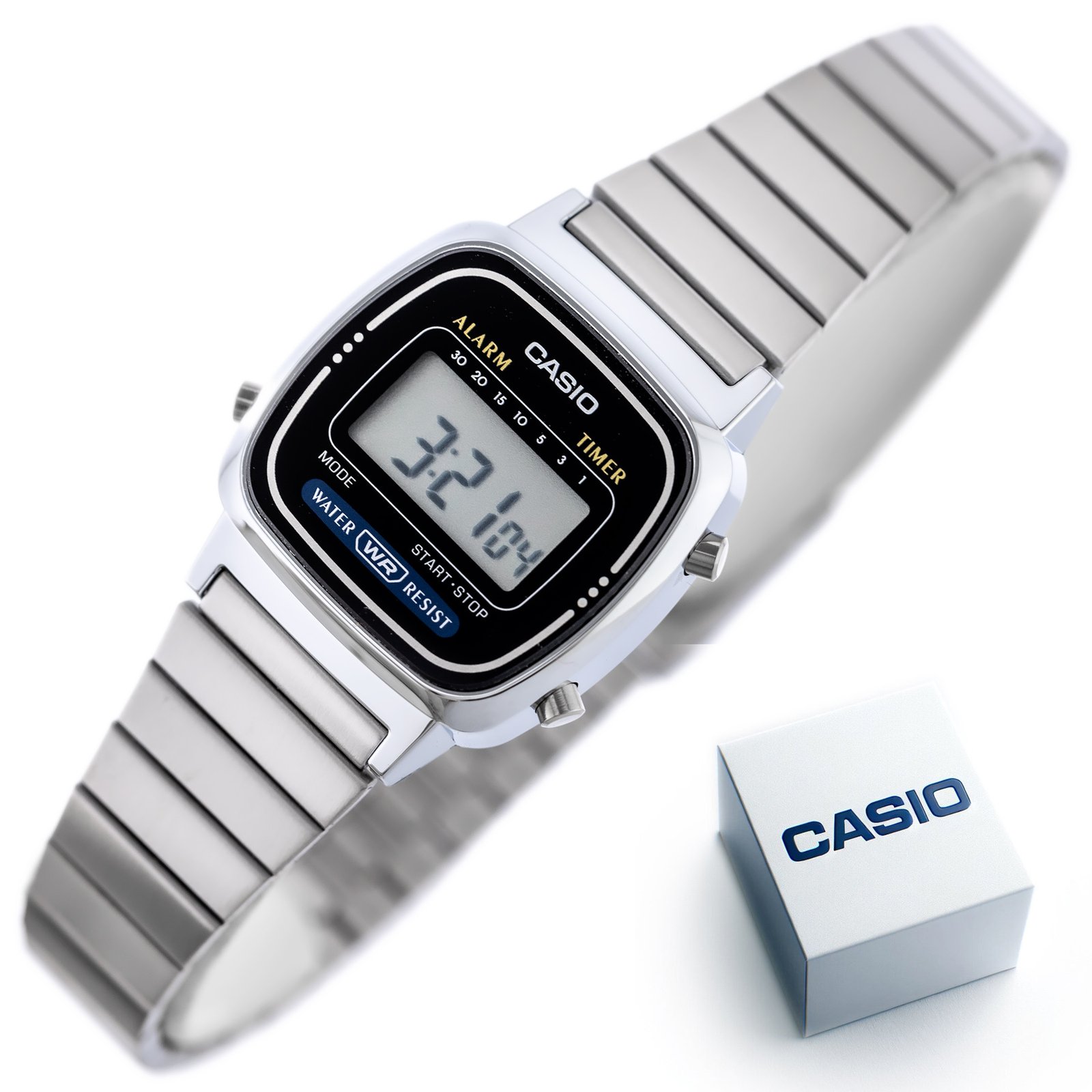 CASIO VINTAGE LA670WA-1D MOTERŲ LAIKRODIS (zd597c) + DĖŽUTĖ - Image 9