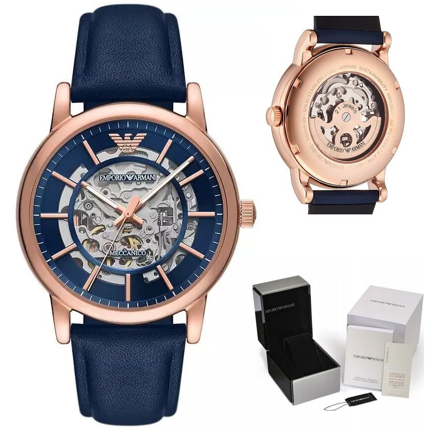 ARMANI AUTOMATIC vyriškas laikrodis AR60050 (zi060a) - Image 7