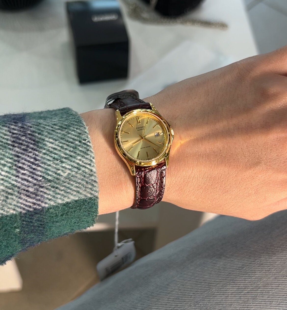 CASIO LTP-1183Q-9A MOTERŲ LAIKRODIS (zd514c) + DĖŽUTĖ - Image 4