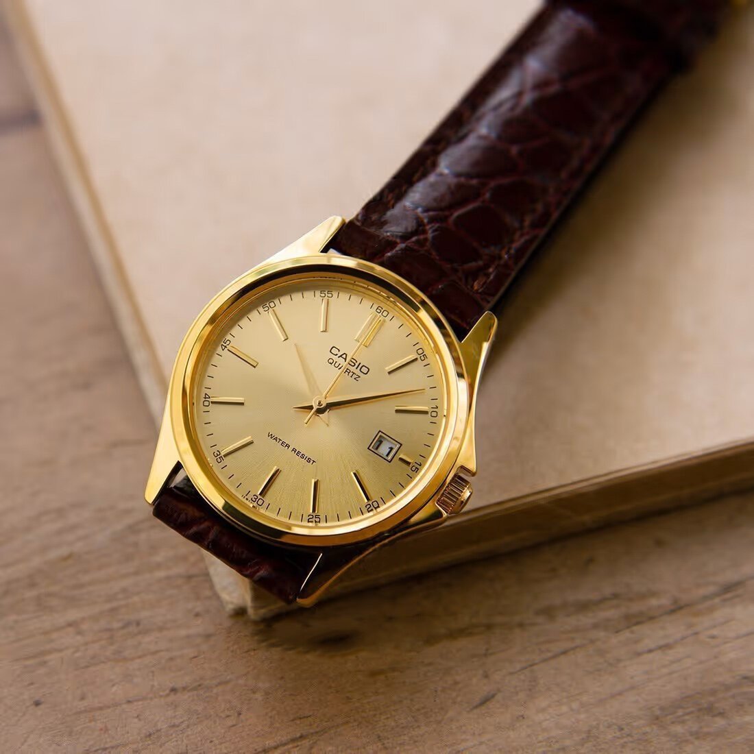 CASIO LTP-1183Q-9A MOTERŲ LAIKRODIS (zd514c) + DĖŽUTĖ - Image 9