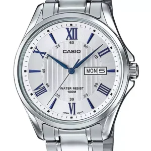 CASIO VYRIŠKAS LAIKRODIS MTP-1384D-7A2 (zd108b) + DĖŽUTĖ