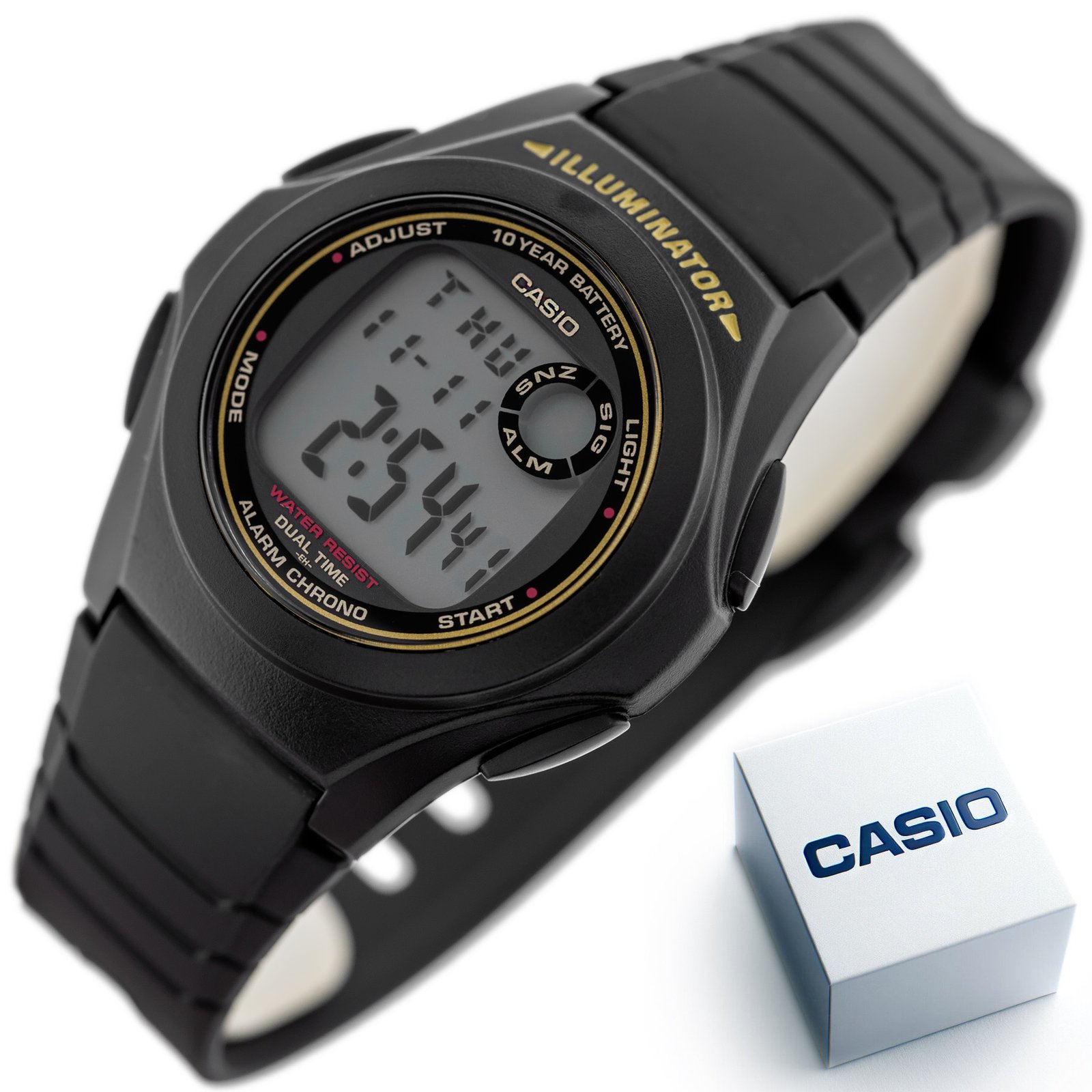 CASIO VYRIŠKAS LAIKRODIS F-200W-9ADF (zd151d) + DĖŽUTĖ - Image 9