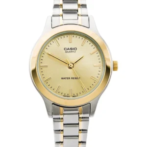 CASIO LTP-1128G 9A MOTERŲ LAIKRODIS (zd554a) + DĖŽUTĖ