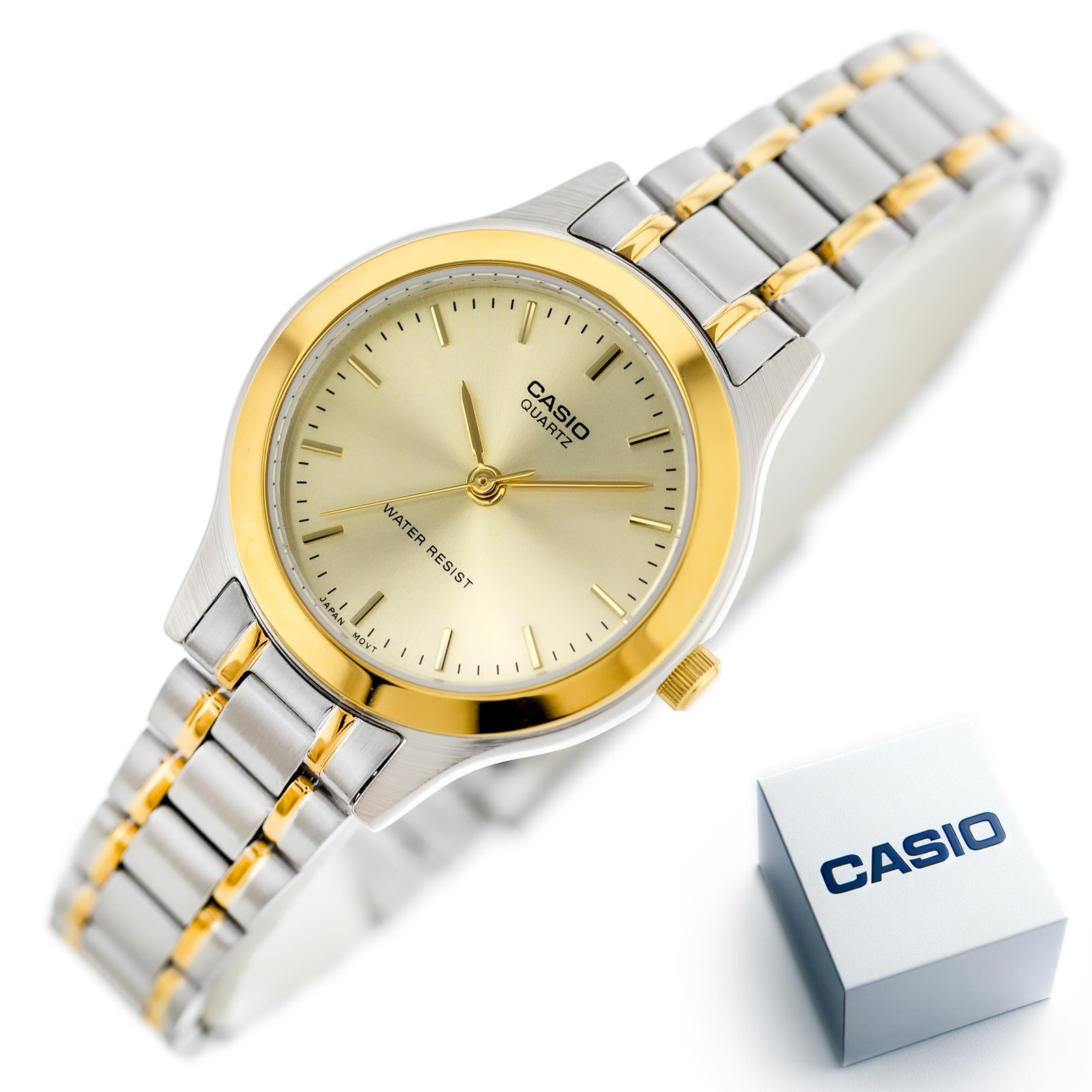 CASIO LTP-1128G 9A MOTERŲ LAIKRODIS (zd554a) + DĖŽUTĖ - Image 11