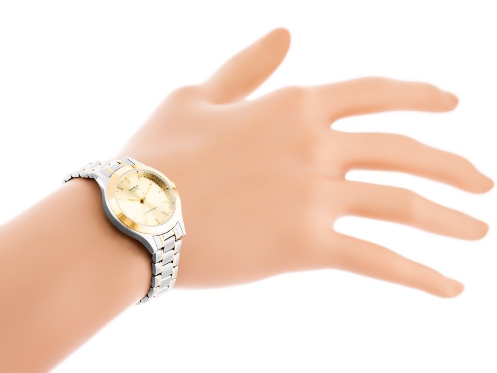 CASIO LTP-1128G 9A MOTERŲ LAIKRODIS (zd554a) + DĖŽUTĖ - Image 5