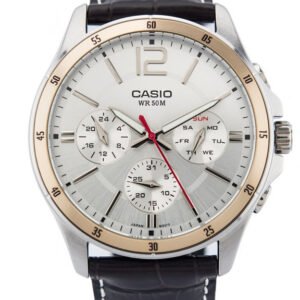CASIO VYRIŠKAS LAIKRODIS MTP-1374L-7AVDF (zd064a) + DĖŽUTĖ
