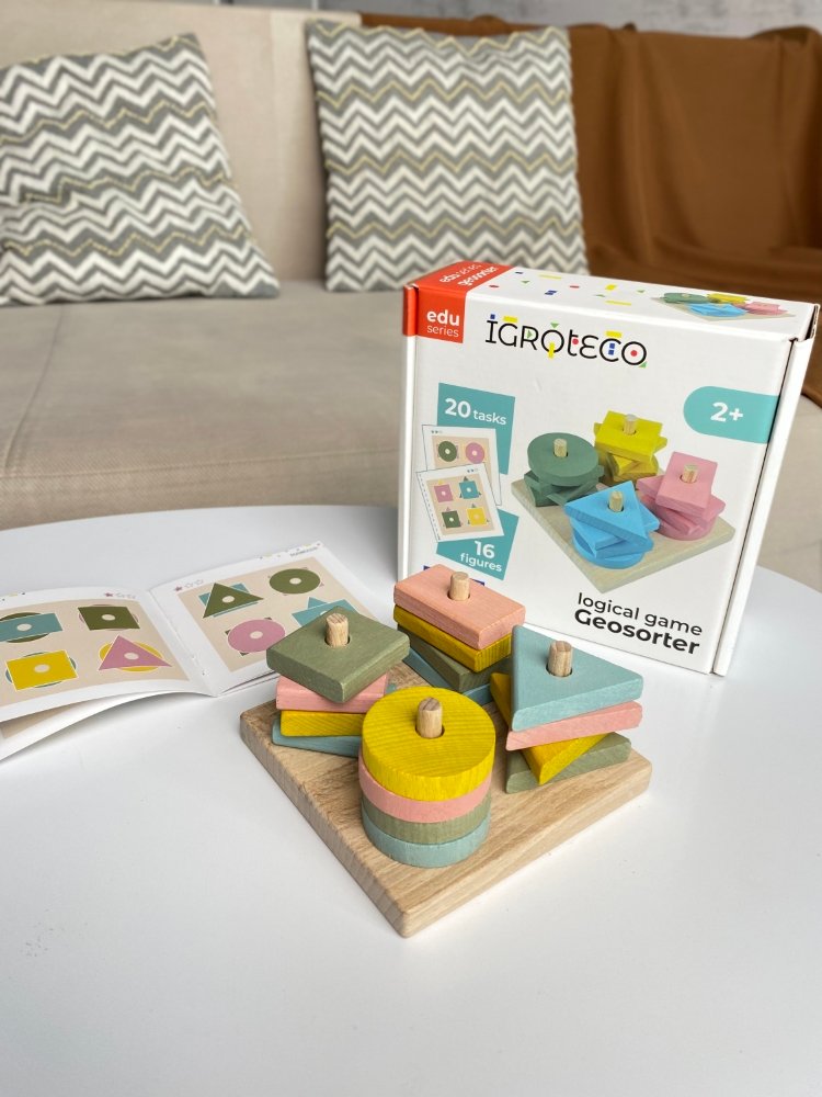 Igroteco žaidimas, Mokausi geometrines formas – papildomas vaizdas 2