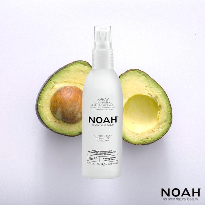 5.5. Shining Spray With Jojoba And Avocado Blizgesio suteikiantis purškiklis plaukams, 125 ml – papildomas vaizdas 2