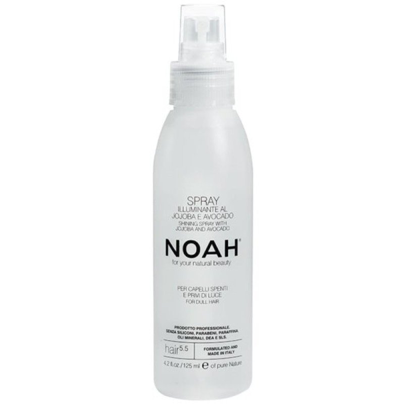 5.5. Shining Spray With Jojoba And Avocado Blizgesio suteikiantis purškiklis plaukams, 125 ml – papildomas vaizdas 1