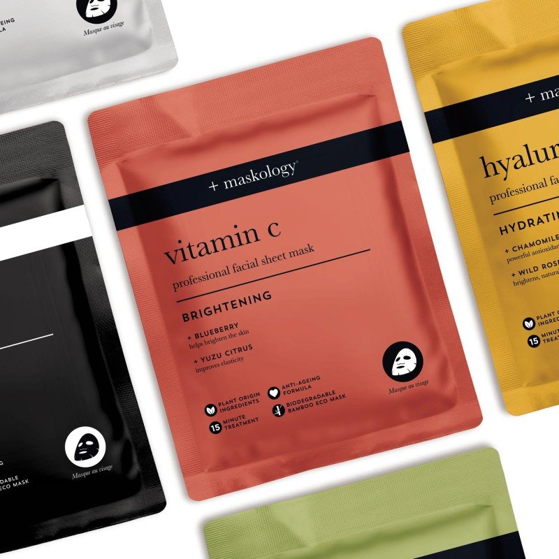 VITAMIN-C Professional Sheet Mask Lakštinė veido kaukė su vitaminu C, 22ml – papildomas vaizdas 2