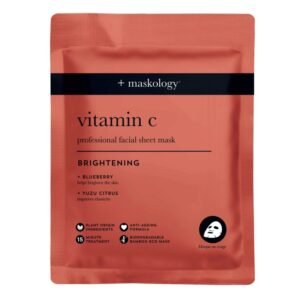 VITAMIN-C Professional Sheet Mask Lakštinė veido kaukė su vitaminu C, 22ml
