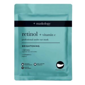 RETINOL + VITAMIN-C Professional Under Eye Mask Paakių kaukė, 3 poros