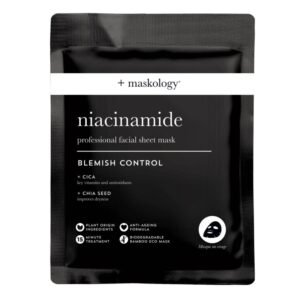 NIACINAMIDE Professional Sheet Mask Lakštinė veido kaukė su niacinamidu, 22ml