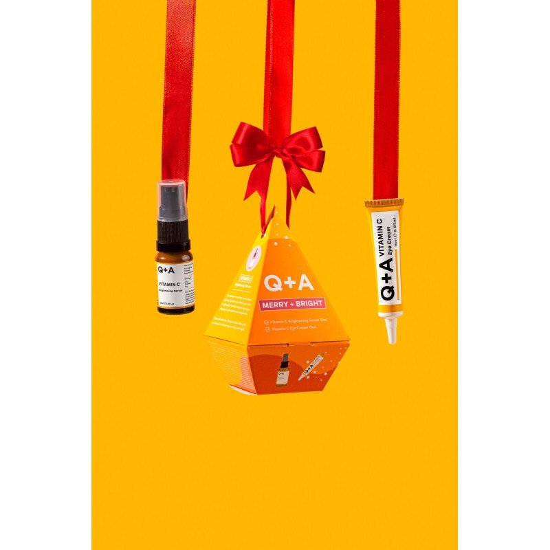 Merry + Bright Gift Set Veido priežiūros priemonių rinkinys su vitaminu C, 1vnt – papildomas vaizdas 2