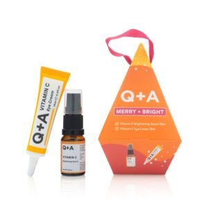 Merry + Bright Gift Set Veido priežiūros priemonių rinkinys su vitaminu C, 1vnt