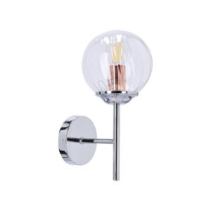 BEST Wall lamp 1X40W E14 Chrome Copper