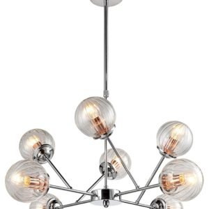 BEST Pendant 8X40W E14 Chrome Copper