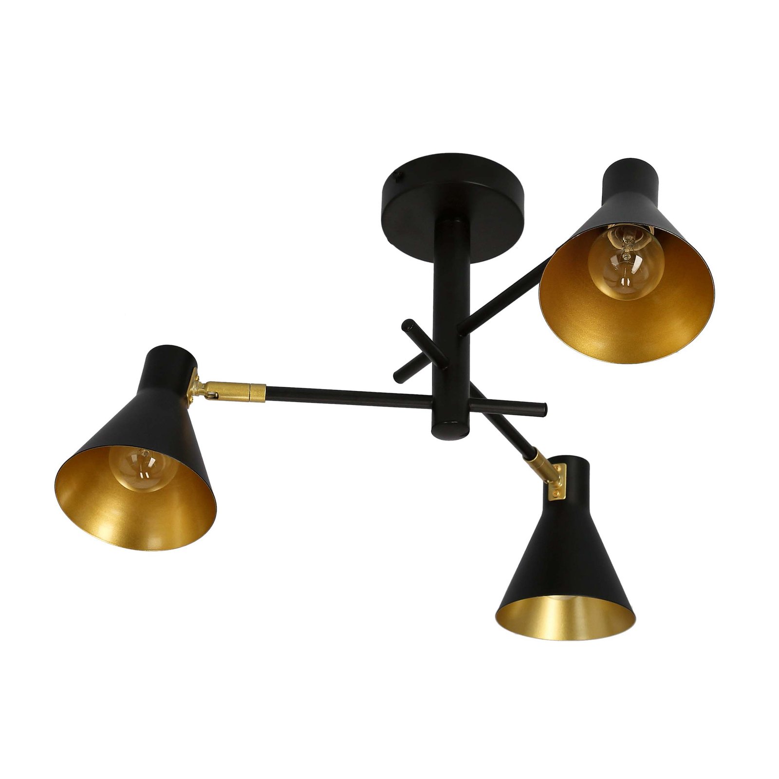LESS Pendant 3X40W E14 Black Mat – papildomas vaizdas 2