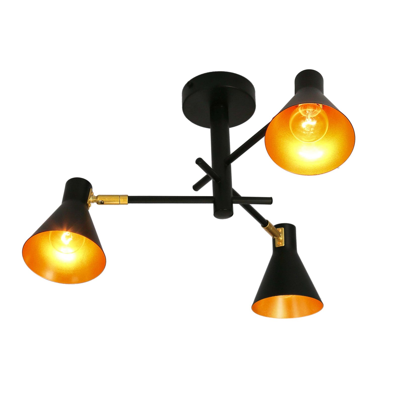 LESS Pendant 3X40W E14 Black Mat – papildomas vaizdas 3