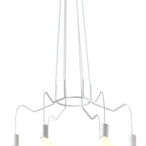BASSO Pendant 6X40W E27 White Mat
