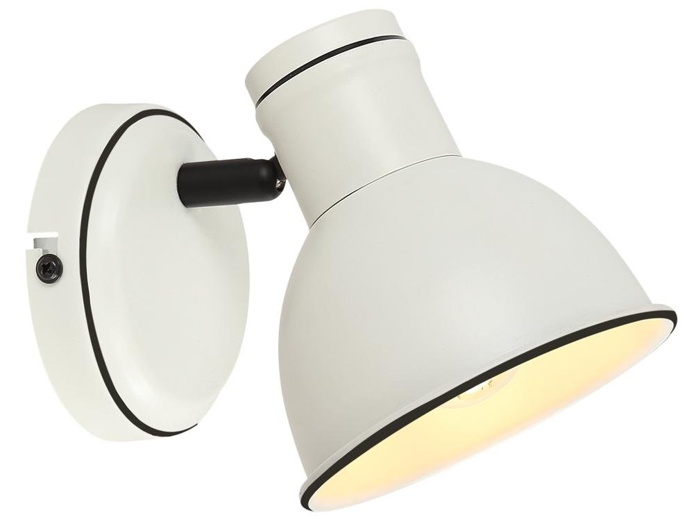 ZUMBA Wall lamp 1X40W E14 White Black