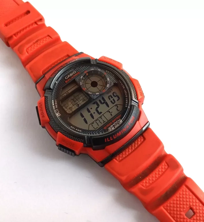 CASIO VYRIŠKAS LAIKRODIS AE-1000W 4AV (zd073c) – PASAULIO LAIKAS + DĖŽUTĖ - Image 6