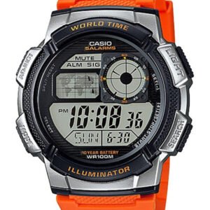 CASIO VYRIŠKAS LAIKRODIS AE-1000W 4BV (zd073d) – PASAULIO LAIKAS + DĖŽUTĖ