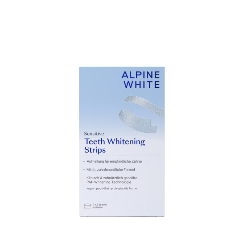 Whitening Strips Sensitive Balinančios juostelės jautriems dantims, 7 poros