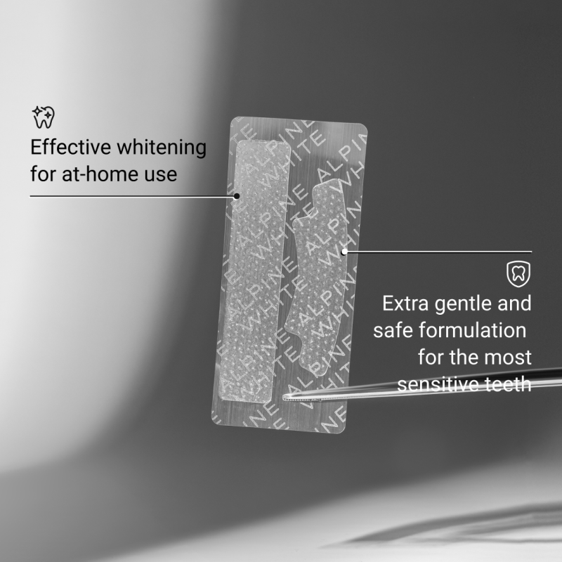Whitening Strips Sensitive Balinančios juostelės jautriems dantims, 7 poros – papildomas vaizdas 1