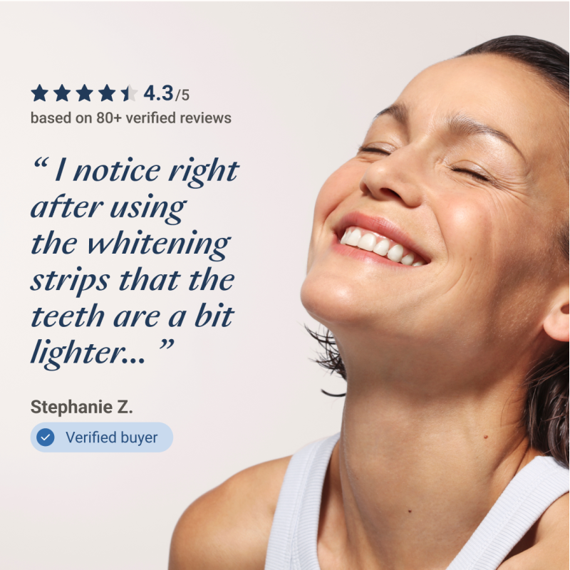 Whitening Strips Sensitive Balinančios juostelės jautriems dantims, 7 poros – papildomas vaizdas 6
