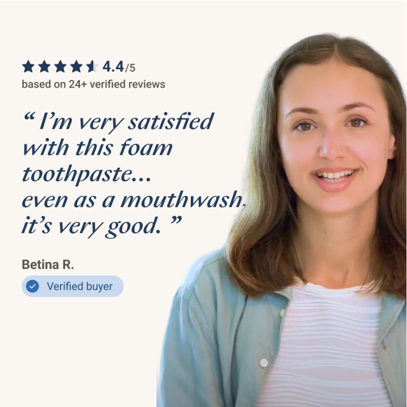 Whitening Foam Balinančios dantų putos, 50ml – papildomas vaizdas 1