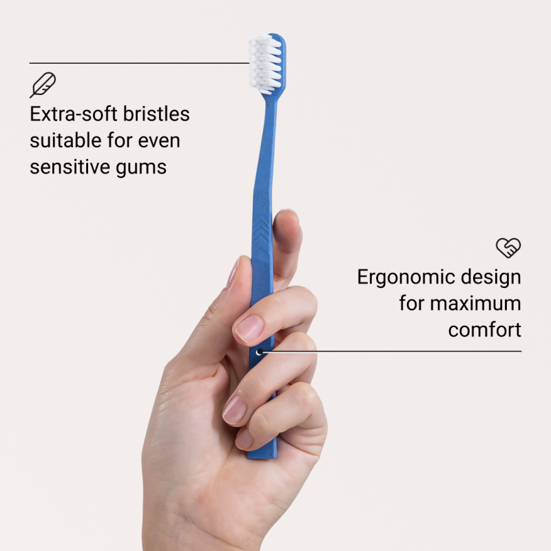 Soft Toothbrush Švelnus dantų šepetėlis, 1vnt – papildomas vaizdas 3