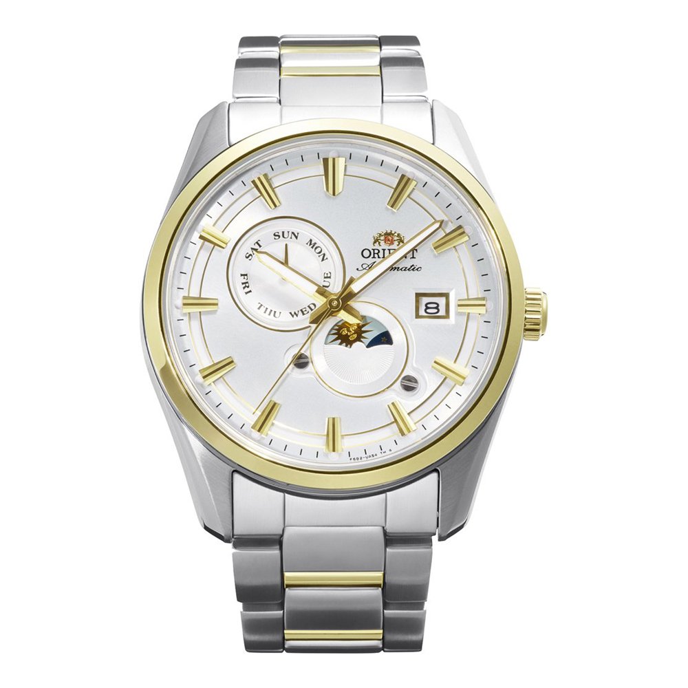 Vyriškas laikrodis Orient Stretto Sun and Moon Automatic RA-AK0312S30B