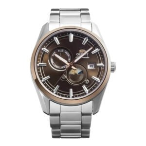 Vyriškas laikrodis Orient Stretto Sun and Moon Automatic RA-AK0313Y30B