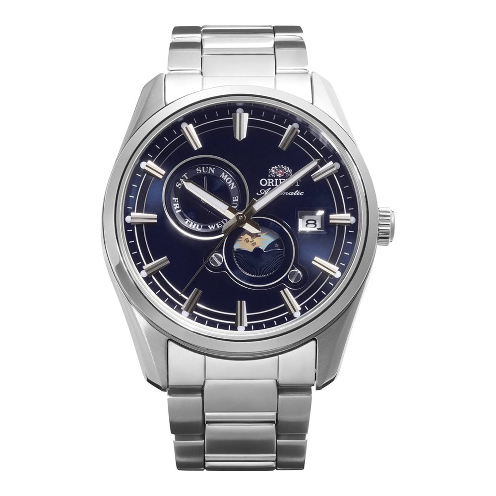 Vyriškas laikrodis Orient Stretto Sun and Moon Automatic RA-AK0315L30B
