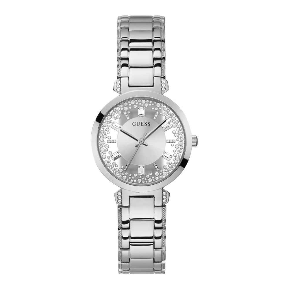 Moteriškas laikrodis Guess Crystal Clear GW0470L1