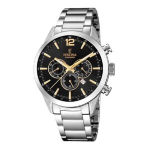 Vyriškas laikrodis Festina Timeless F20343/4 Men's Watch Chronograph