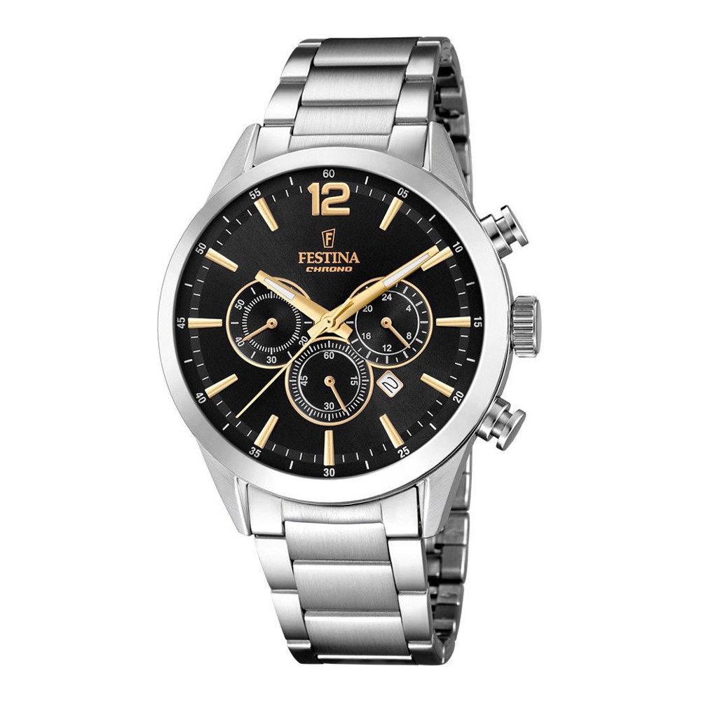 Vyriškas laikrodis Festina Timeless F20343/4 Men's Watch Chronograph