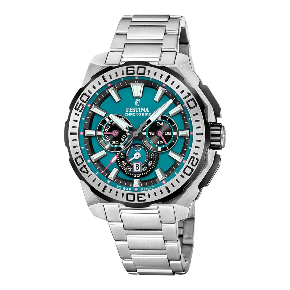 Vyriškas laikrodis Festina Chrono Bike F20724/6 Men's Watch Diver's Watch Chronograph